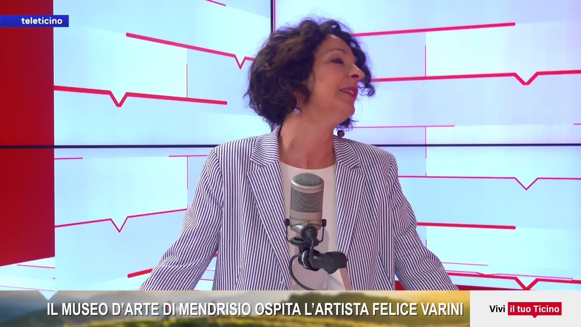 Vivi il Tuo Ticino del 18 giugno 2026 - IL MUSEO D’ARTE DI MENDRISIO OSPITA L’ARTISTA FELICE VARINI
