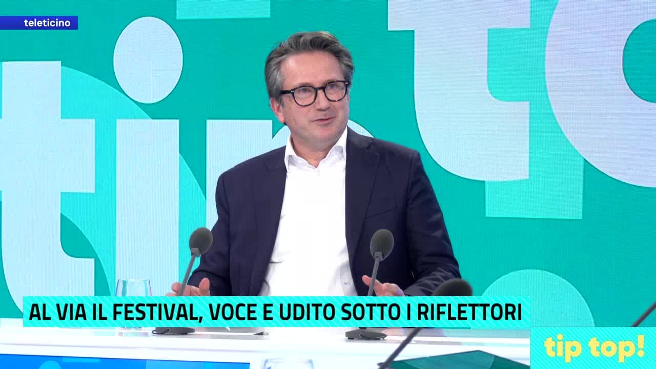 Tip Top del 24 febbraio 2026 - AL VIA IL FESTIVAL, VOCE E UDITO SOTTO I RIFLETTORI