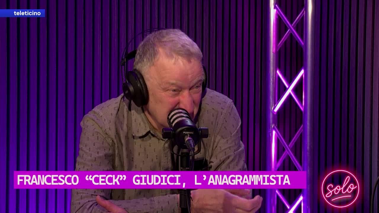 SOLO del 13 febbraio 2026 - FRANCESCO "CECK" GIUDICI, L'ANAGRAMMISTA