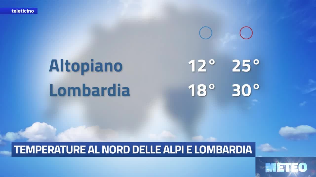 METEO del 1 settembre 2026