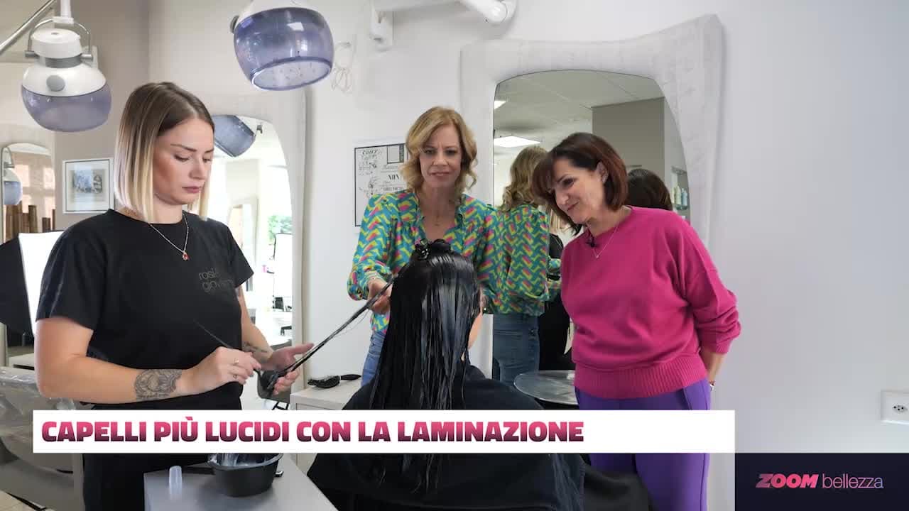 ZOOM BELLEZZA - Capelli più lucidi con la laminazione