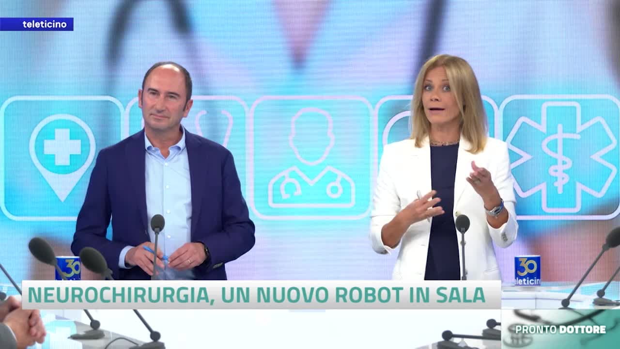 PRONTO DOTTORE - NEUROCHIRURGIA, UN NUOVO ROBOT IN SALA - 05.10.24