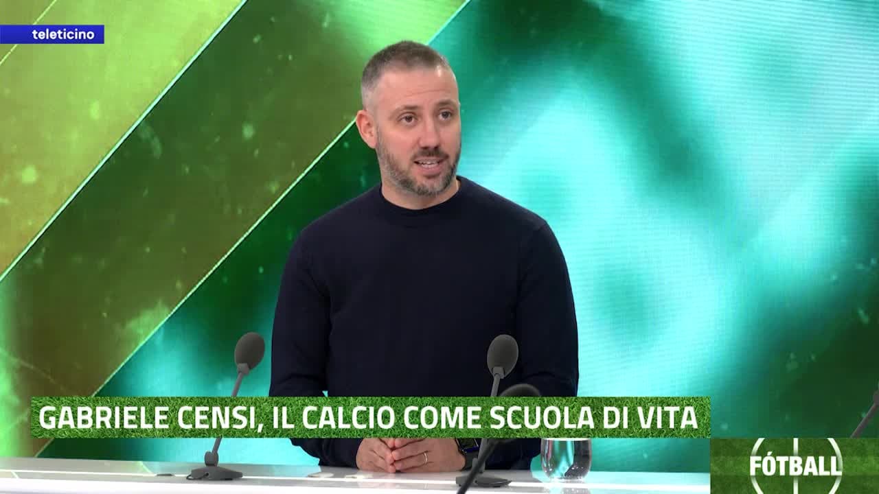 FÓTBALL del 25 ottobre 2025 - GABRIELE CENSI, IL CALCIO COME SCUOLA DI VITA