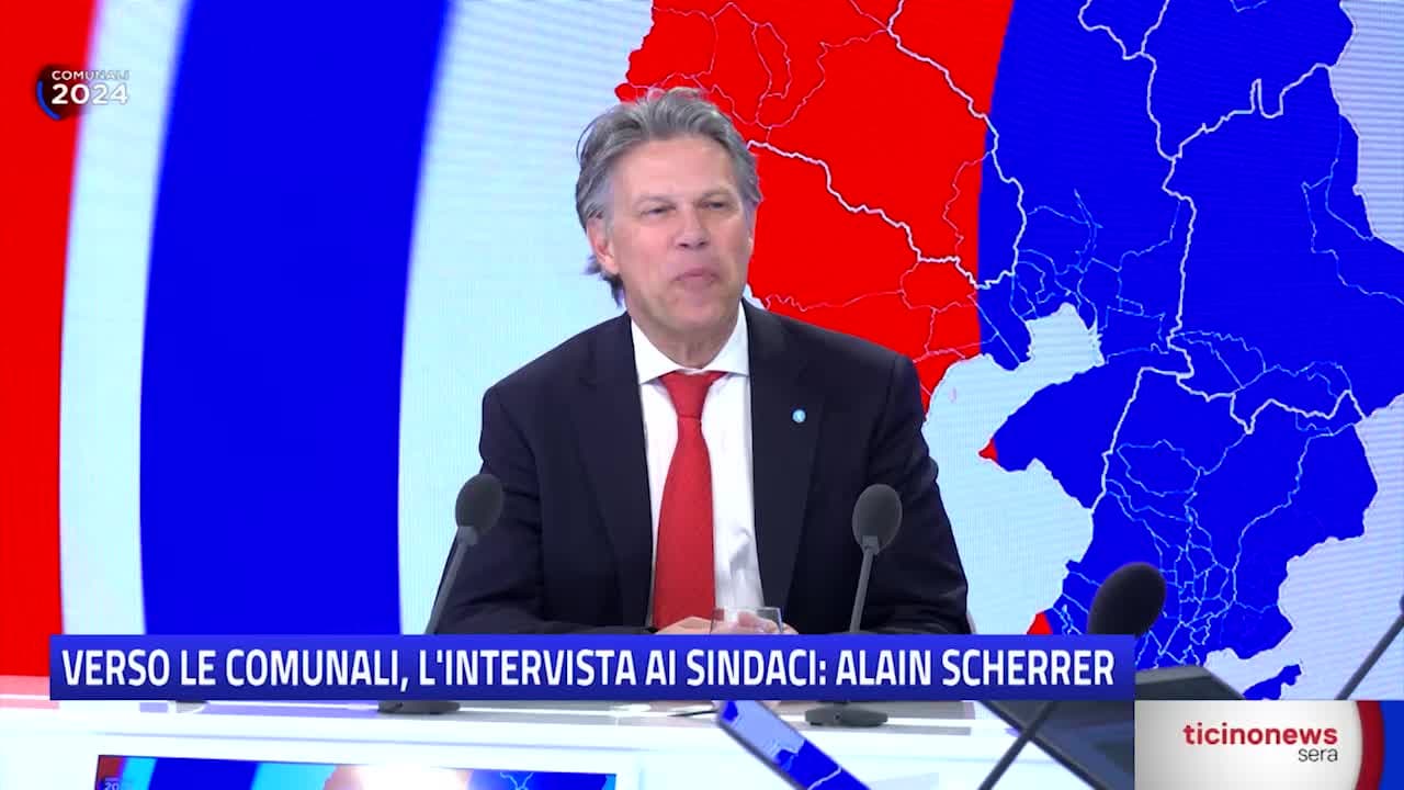 VERSO LE COMUNALI - INTERVISTA A ALAIN SCHERRER - 10.04.24