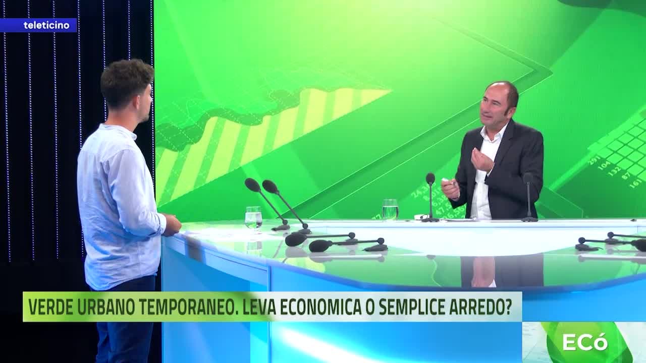 ECÓ del 24 ottobre 2025 - VERDE URBANO TEMPORANEO. LEVA ECONOMICA O SEMPLICE ARREDO?