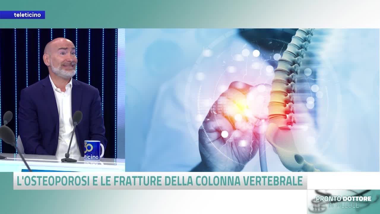 PRONTO DOTTORE IN PILLOLE del 21 maggio 2025 - Osteoporosi e fratture colonna