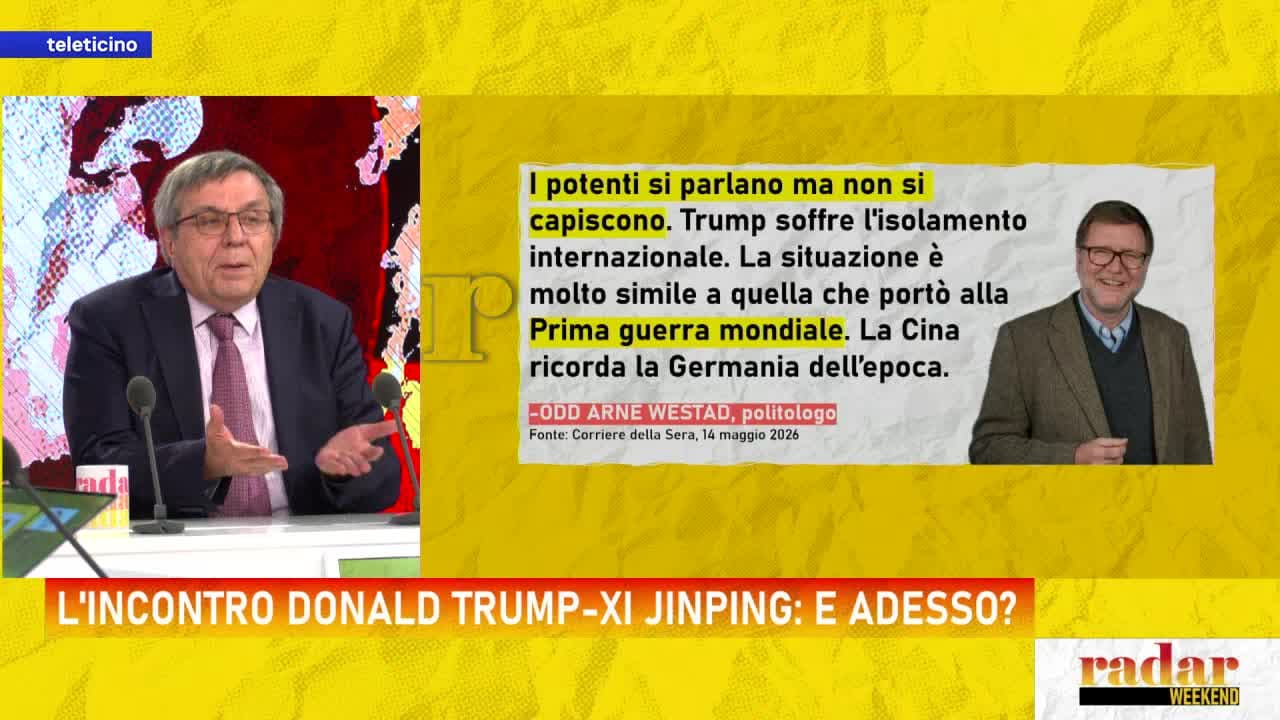 Radar del 15 maggio 2026 - L'INCONTRO DONALD TRUMP - XI JINGPING: E ADESSO?