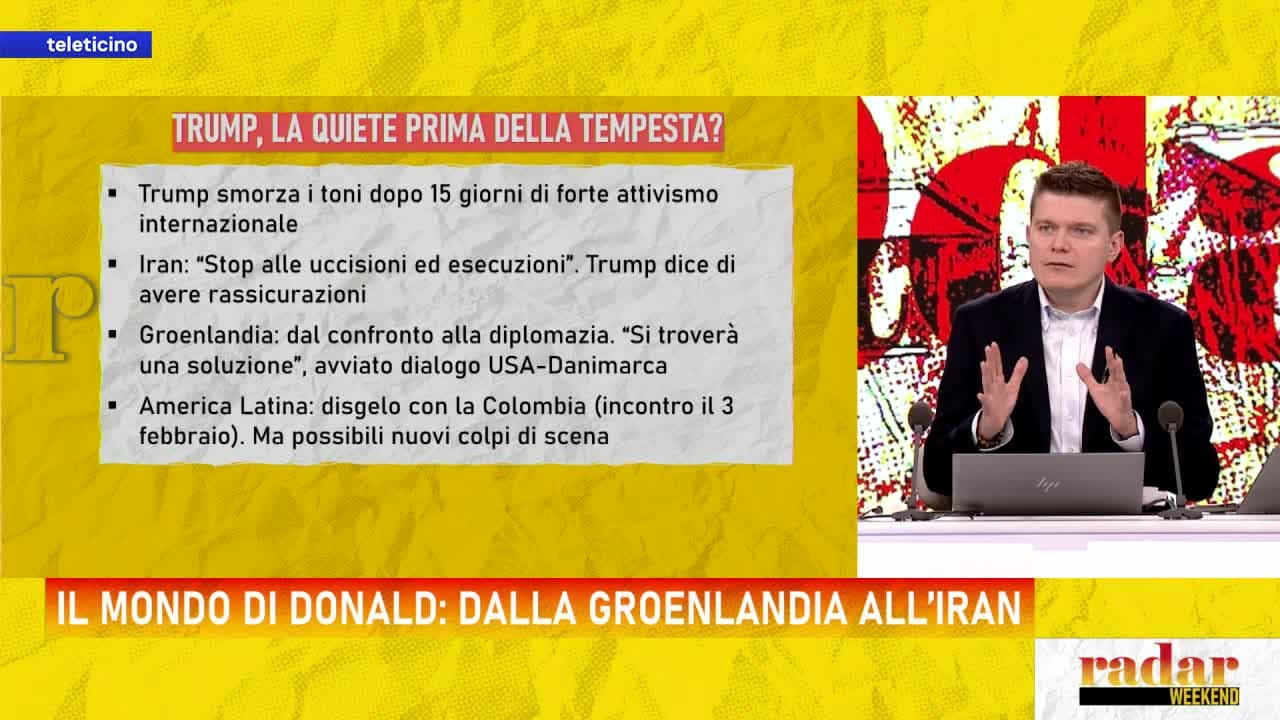 Radar del 17 gennaio 2026 - "BASTA AUTO COMPIACIMENTO" ERMOTTI SCUOTE LA SVIZZERA