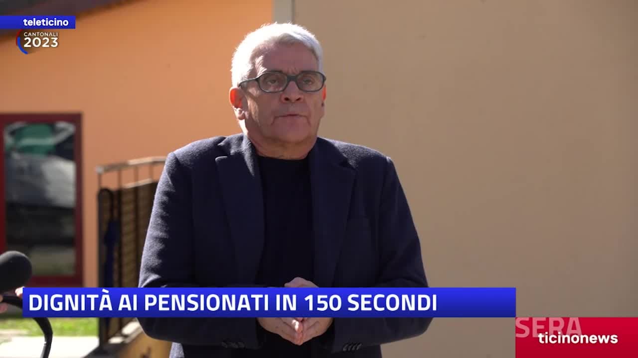 150 SECONDI - DIGNITÀ AI PENSIONATI