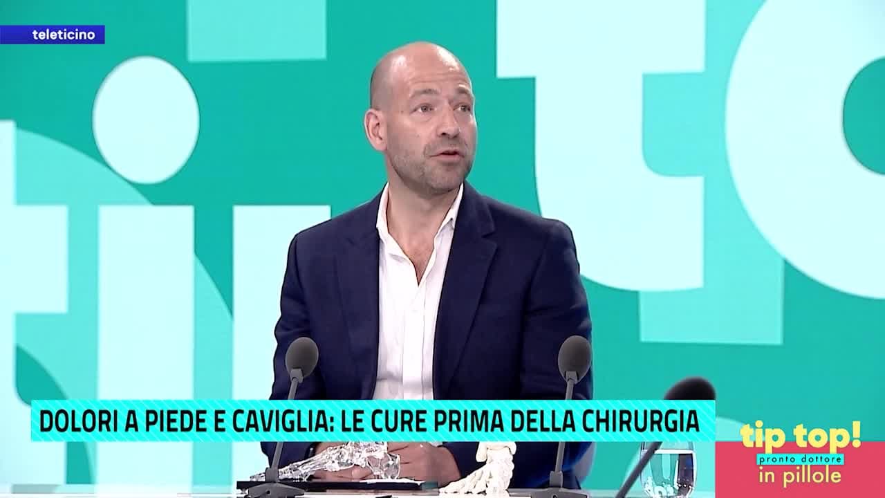 Tip Top Pronto Dottore in Pillole del 10 giugno 2026 - Dolori a piede e caviglia: le cure prima della chirurgia