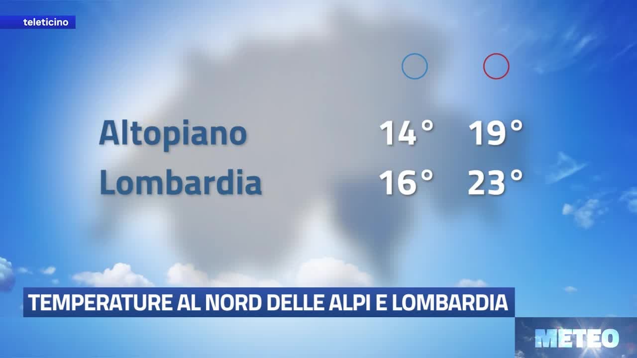 Meteo del 20 agosto 2026
