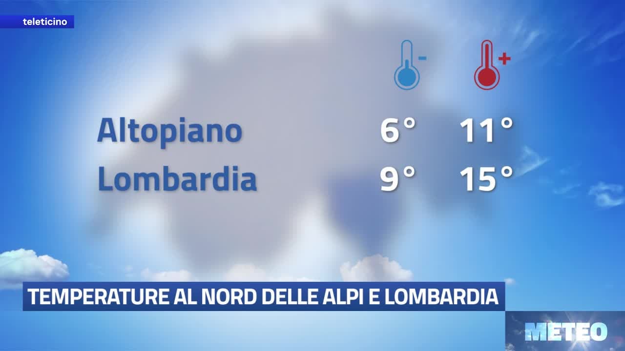 Meteo del 13 maggio 2026