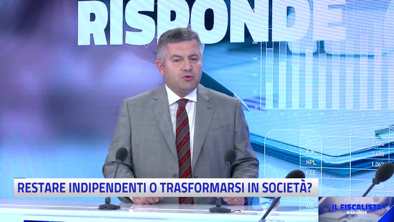 IL FISCALISTA RISPONDE - RESTARE INDIPENDENTI O TRASFORMARSI IN SOCIETÀ?