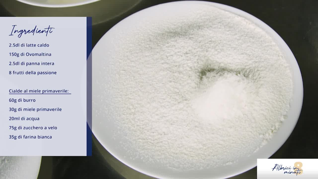 Albrici in 8 minuti - Spuma sifonata di ovomaltina