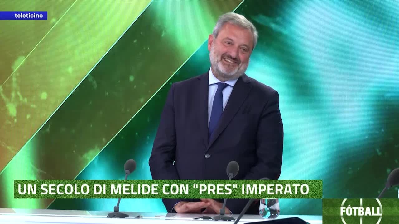 FÓTBALL del 13 settembre 2025 - UN SECOLO DI MELIDE CON "PRES" IMPERATO