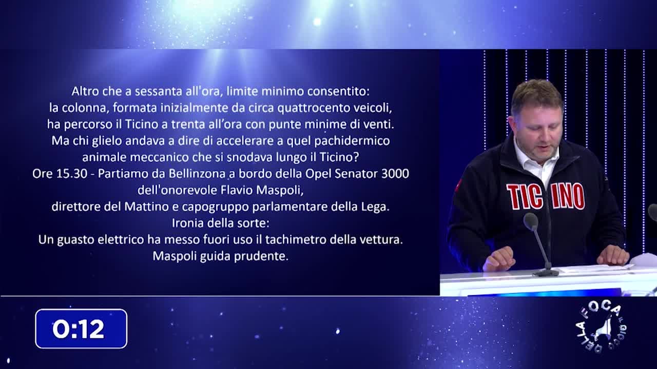 IL GIOCO DELLA FOCA - Lega dei Ticinesi - 16.03.23