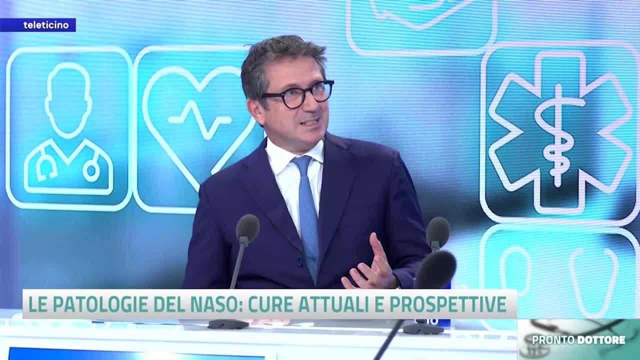 PRONTO DOTTORE - LE PATOLOGIE DEL NASO: CURE ATTUALI E PROSPETTIVE - 16.11.24