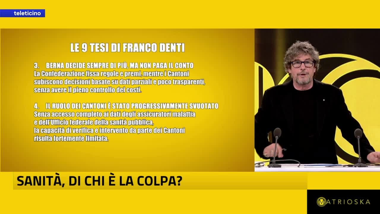 Matrioska del 17 dicembre 2025 - Sanità, di chi è la colpa?