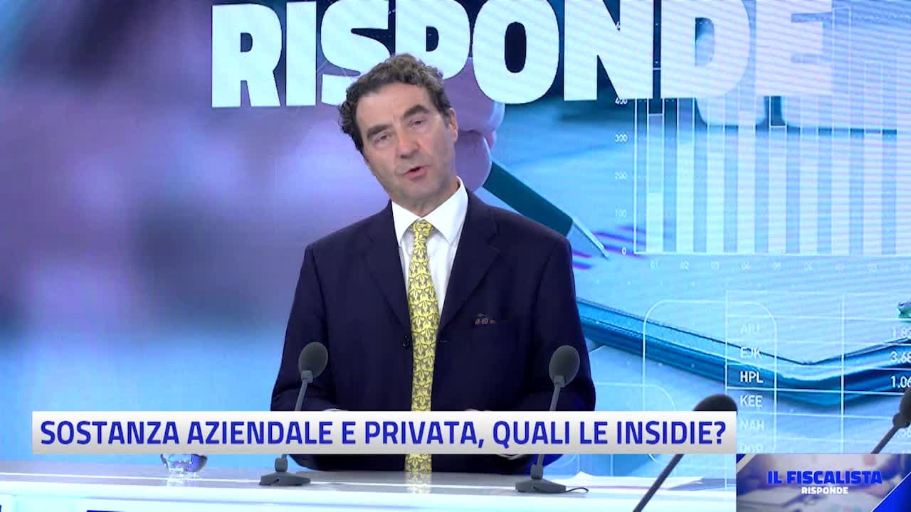 IL FISCALISTA RISPONDE - SOSTANZA AZIENDALE E PRIVATA, QUALI LE INSIDIE?