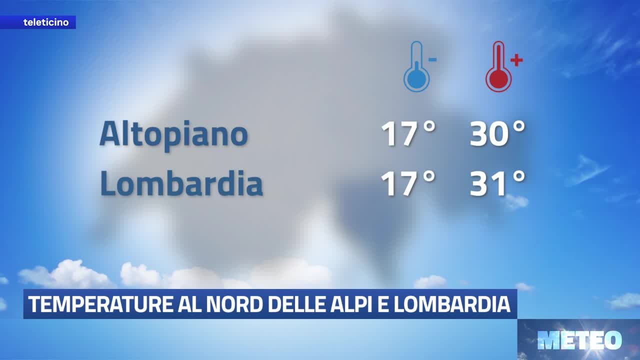 Meteo del 18 agosto 2026
