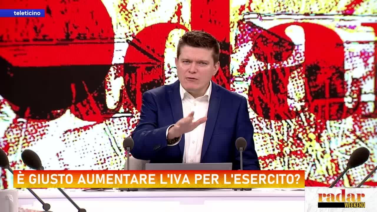 Radar del 31 gennaio 2026 - È GIUSTO AUMENTARE L'IVA PER L'ESERCITO?