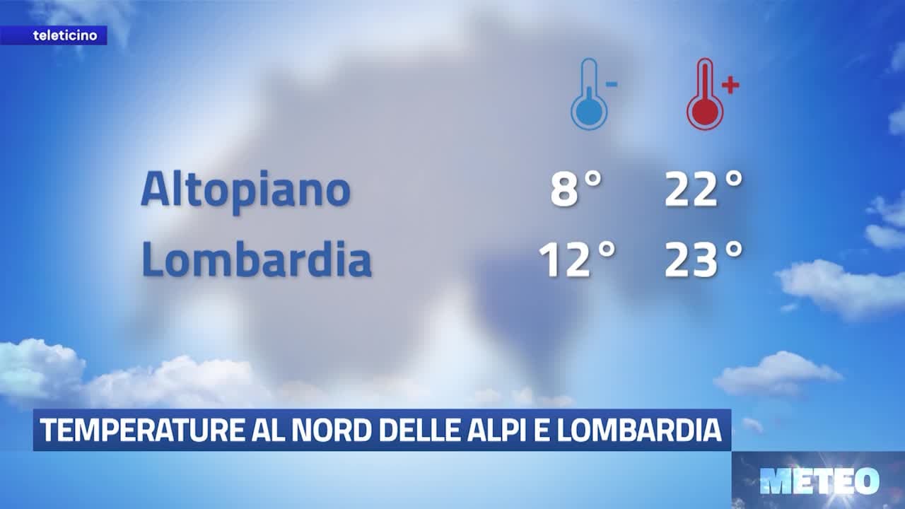 Meteo del 8 maggio 2026