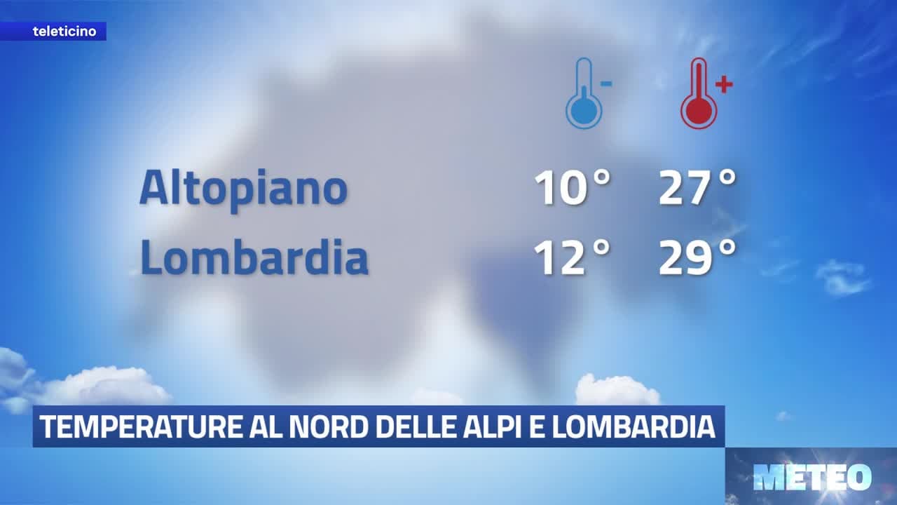 Meteo del 22 maggio 2026