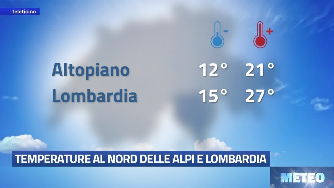 Meteo del 21 agosto 2026
